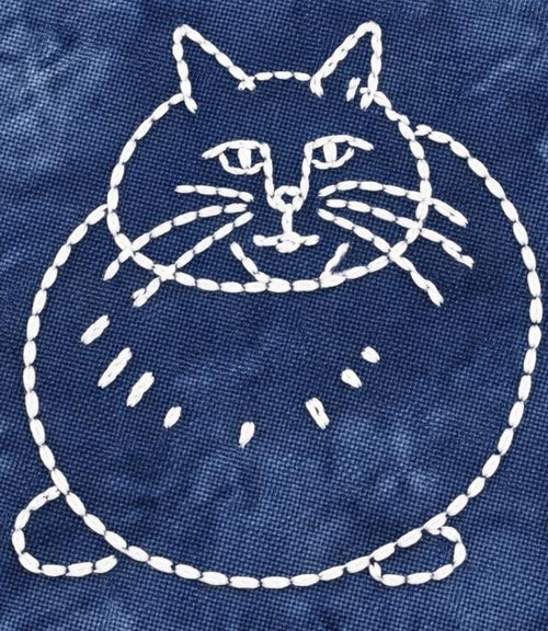 Angry Fat Cats Hand Embroidery Pattern PDF | Printable Cat Embroidery Template | Beginner Embroidery Design | Funny Cat Stitch Pattern