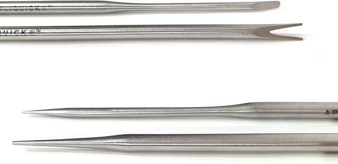 Apliquick Applique Rods Turning Tools | Appliqué Turning Tool Set | Sewing & Quilting Notions | Needle Turn Applique Tools